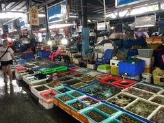皮皮虾-霞涌市场海鲜摆卖区