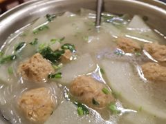砂锅冬瓜丸子-清真宏玉祥黄门脸餐厅(华荫东里店)