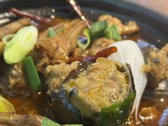 田螺鹅掌煲-好灶头妈妈菜·柴火灶台鱼·千岛湖土菜地标美食