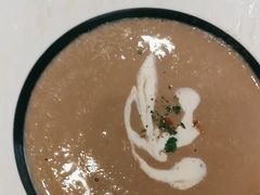 奶油蘑菇汤-花园饭店-西餐厅