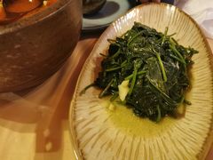 炝炒地瓜叶-山石榴·贵州菜(丰盛里店)