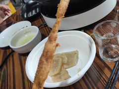 -老红桥炸灌肠牛肚锅烧烤(定福庄店)