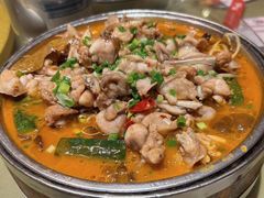 木桶田鸡-炊烟·山房菜