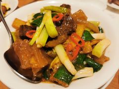 香葱炒半筋半肉-鼎泰丰(德基广场店)