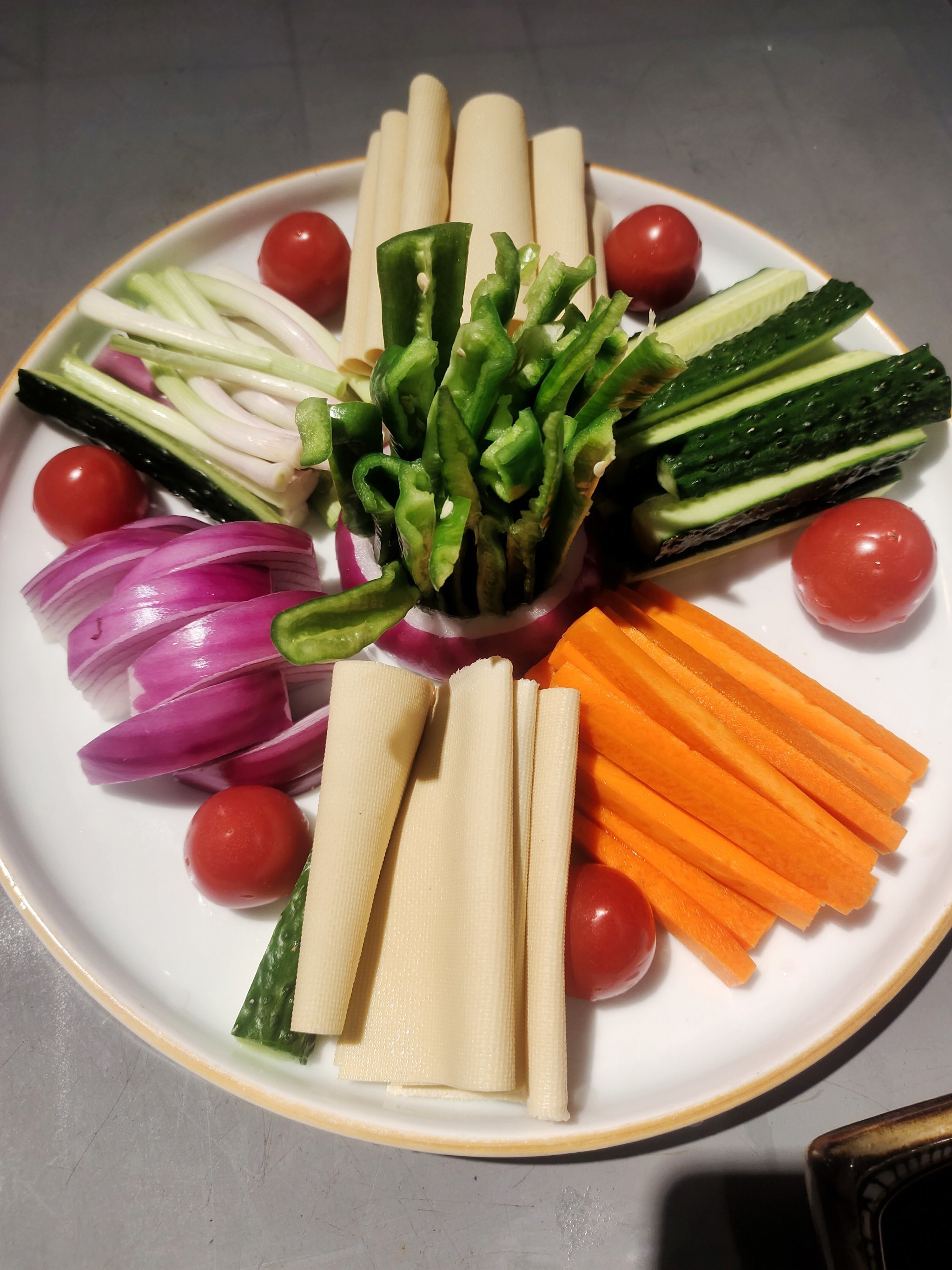 健康生活蔬菜拼