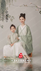 -时光纪亲子全家福照相馆(静安店母女写真父母纪念照)
