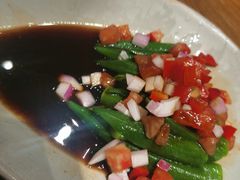 番茄酸辣秋葵-云海肴云南菜·蒸汽石锅鱼(北京良乡华冠店)