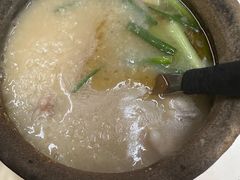 -长城砂煲田鸡粥