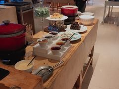 黑巧克力蛋糕-龙之梦万丽酒店青餐厅