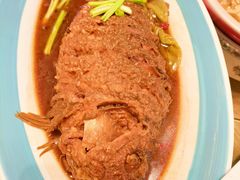 家熬鲈板鱼-满盛家宴·烤鸭·海鲜天津菜(河北路总店)