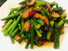 蒜苗腊肉-我去·春饼文化主题餐厅(国定路总店)