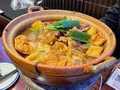 精品牛腩牛杂煲-沙胆彪炭炉牛杂煲(成都玉林店)
