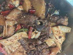 -炕锅羊肉土火锅面片大王