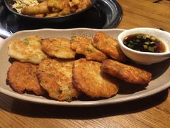 土豆饼-包装马车·韩国料理·포장마차