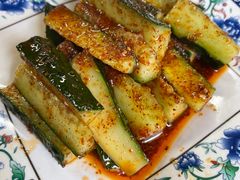 酸辣瓜条-大槐树烤肉馆