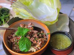 酸辣肉碎生菜包-CHINCHIN 青青·泰国料理(万象食家店)