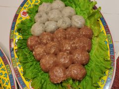 虾滑墨鱼滑拼盘-清真马家美食城•海鲜•青岛菜•火锅(延安三路店)