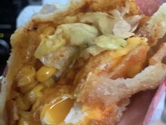 -小红车炸蛋葱油饼