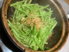 虾酱啫通菜梗-啫神·广州地标美食(北京路店)