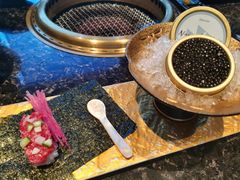 鱼子酱生牛肉卷-老乾杯和牛烧肉(王府中环店)