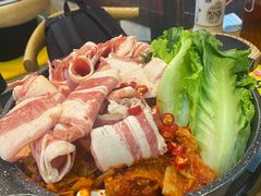 肥牛泡菜部队火锅-朴鲸家正宗韩国料理(福田店)