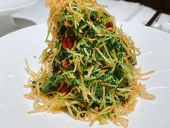 巧拌豆苗-四季民福烤鸭店(王府井灯市口店)