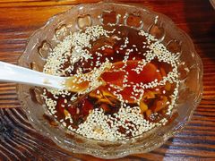 玫瑰红糖冰粉-黔派·贵州烙锅烤肉·米粉(车公庙店)