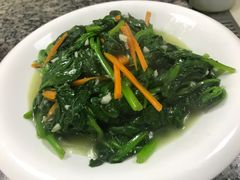 蒜蓉木耳菜-宏源鑫海鲜餐厅·海景婚宴厅(石老人店)