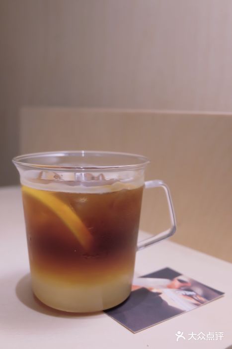 饮善咖啡柠檬冰美式图片