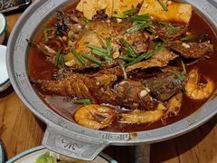 -东来菜馆•手抓海鲜家常菜•海鲜锅贴(鸽子窝店)