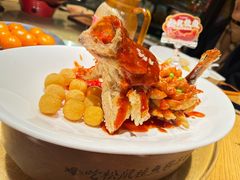 -吴越荣记苏州菜·松鼠桂鱼100%活鱼现做(月光码头店)