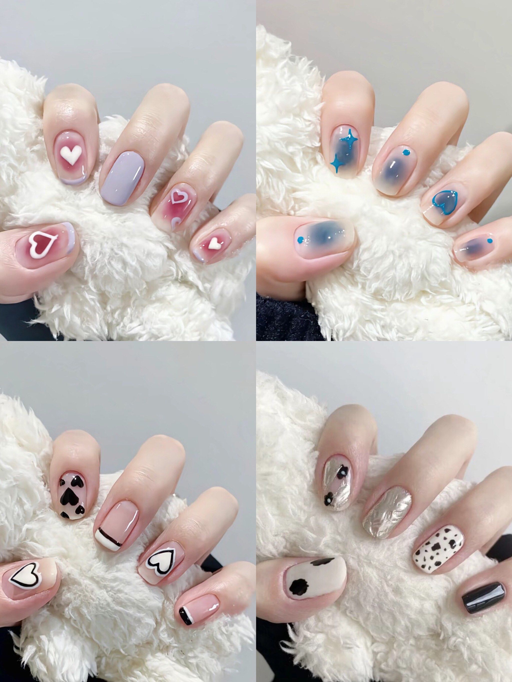 秋冬显白美甲合集二