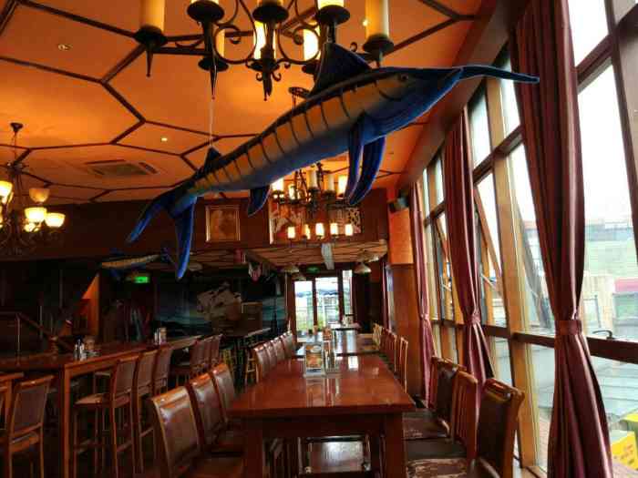 蓝枪鱼西餐厅(湖东店)-"分量足!服务好!口味也不错!下次多带些朋.