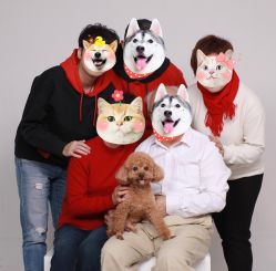 -时光纪亲子全家福照相馆(静安店母女写真父母纪念照)