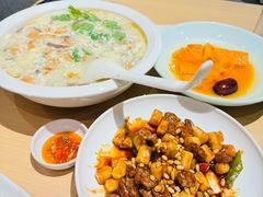 松子牛肉炒年糕-兔爸私家小厨(新北万达店)