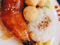 瑞士汁原只大鸡脾饭-港爺茶檔·茶餐厅(东晓南路店)