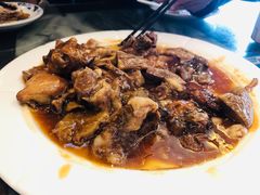 香葱爆三样-惠宾饭庄(中山路店)