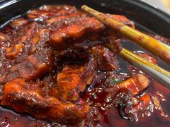 中辣鸡肉炒蟹排-啊臻味道米粉(六道口店)