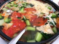 西红柿鸡蛋汤-胡羊焖饼(敦煌店)