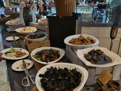 -院子君亭亚洲厨房花园餐厅