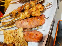 新疆羊肉小串-宝记烧烤·碳锅羊肉·羊蝎子火锅·夜食社(文体路创始店)