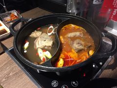 战斧牛排汤底-火炉火自助餐(枫蓝国际店)