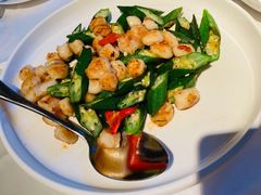 秋葵炒贝柱-万盛合(渔人码头店)