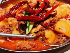 沙湾原始大盘鸡-丝路金桃·新疆菜(徐汇店)