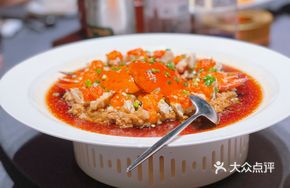 Steamed Soft-Shell Crab with Pork in Sauce