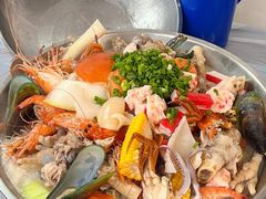 海鲜猪骨煲-凤城康记饭店