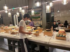 自助取餐区-深圳佳兆业万豪酒店-金沙全日餐厅