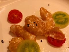 珊汁芝麻虾球-上海金桥红枫万豪酒店-万豪中餐厅