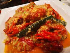 蒜蓉小龙虾（大份）-海岛八号龙虾烧烤田鸡(蓝天路总店)