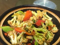 干锅有机菜花-百里川私房菜(丰登北路店)